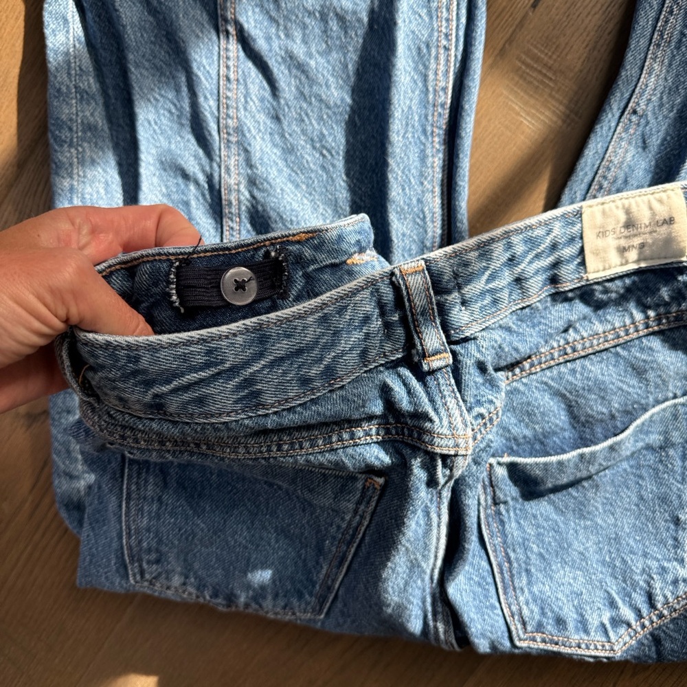 Mango girls JEANS CULOTTE MID-WAIST COMFORT - Picture 4 of 5